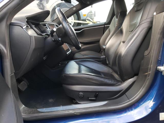 5YJSA1E15GF152977 - 2016 TESLA MODEL S Կապույտ լուսանկար 7