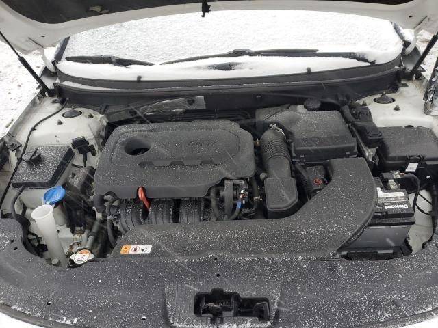 5NPE24AF4HH569233 - 2017 HYUNDAI SONATA SE WHITE photo 11