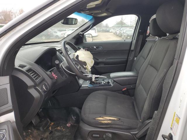 1FM5K8AR5FGC17518 - 2015 FORD EXPLORER POLICE INTERCEPTOR თეთრი ფოტო 7