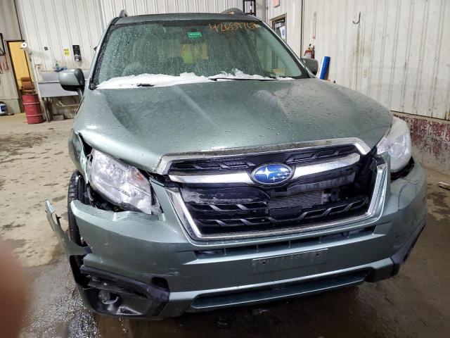 JF2SJAGC1HH547921 - 2017 SUBARU FORESTER 2.5I PREMIUM GREEN photo 5