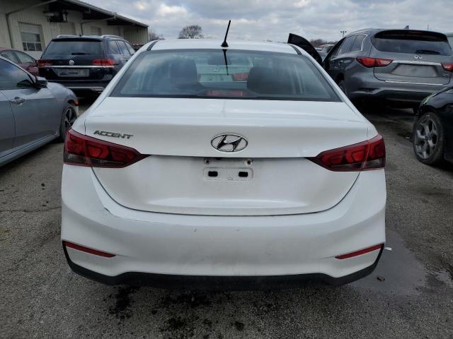 3KPC24A60LE116506 - 2020 HYUNDAI ACCENT SE WHITE photo 6