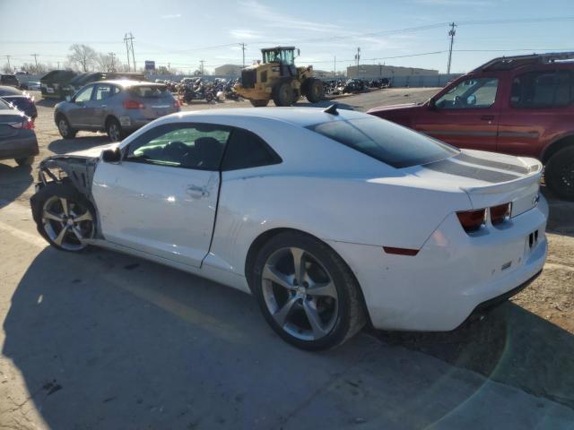 2G1FC1EV6A9161223 - 2010 CHEVROLET CAMARO LT WHITE photo 2