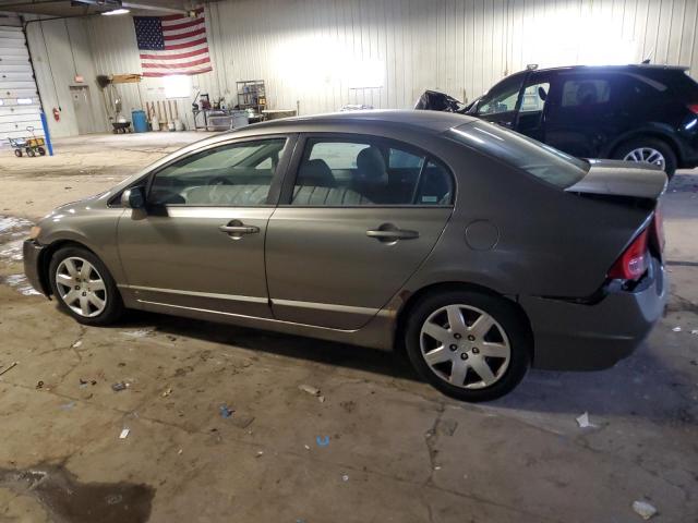 1HGFA16546L116813 - 2006 HONDA CIVIC LX GRAY photo 2