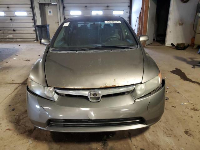 1HGFA16546L116813 - 2006 HONDA CIVIC LX GRAY photo 5