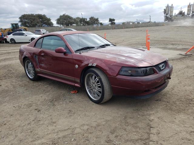 1FAFP40444F121770 - 2004 FORD MUSTANG RED photo 4