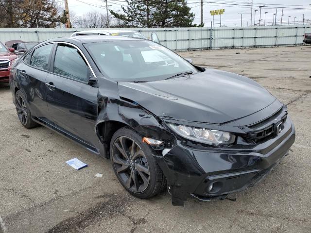 19XFC2F89ME003776 - 2021 HONDA CIVIC SPORT 黑色 照片 4