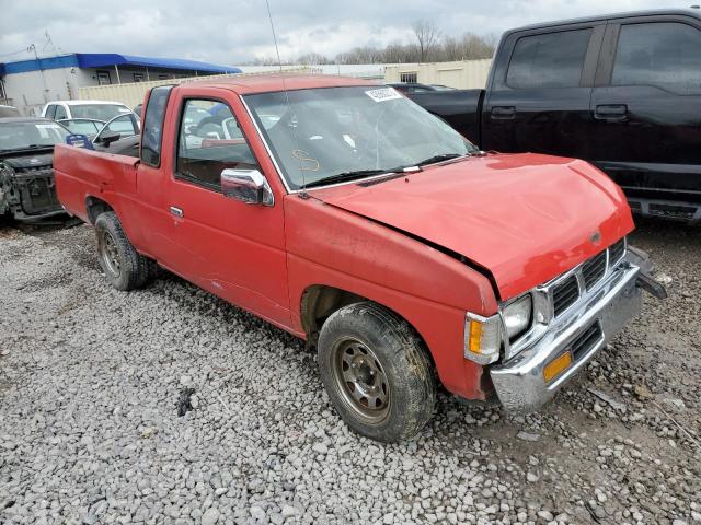 1N6SD16S9PC312884 - 1993 NISSAN TRUCK KING CAB RED photo 4