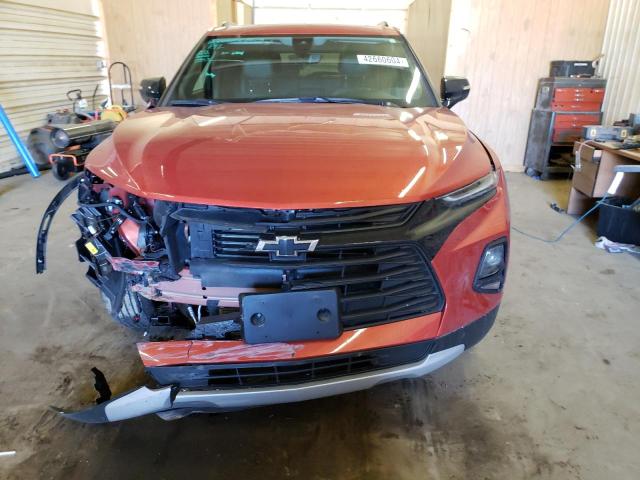 3GNKBJRSXMS548798 - 2021 CHEVROLET BLAZER 3LT ORANGE photo 5