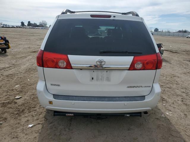 5TDZA22C06S582243 - 2006 TOYOTA SIENNA XLE WHITE photo 6