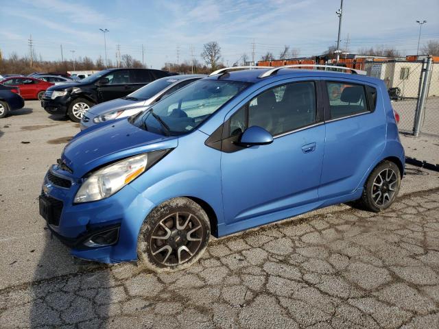 KL8CF6S94DC533105 - 2013 CHEVROLET SPARK 2LT BLUE photo 1