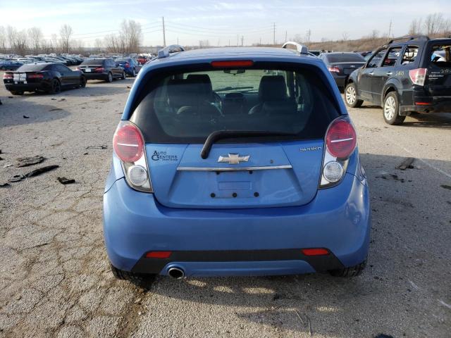 KL8CF6S94DC533105 - 2013 CHEVROLET SPARK 2LT BLUE photo 6