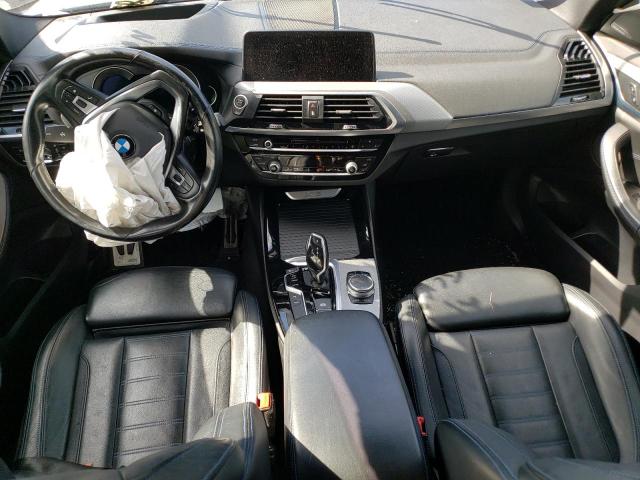 5UXTR9C55JLC75301 - 2018 BMW X3 XDRIVE30I BLUE photo 8