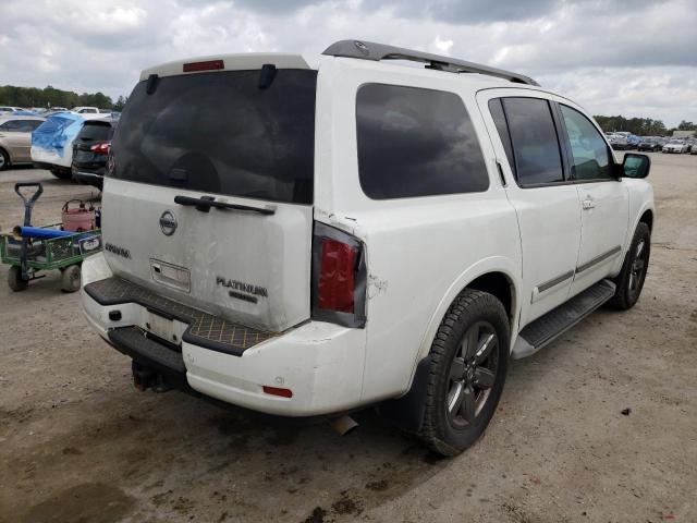 5N1BA0NE7EN612261 - 2014 NISSAN ARMADA PLATINUM WHITE photo 3