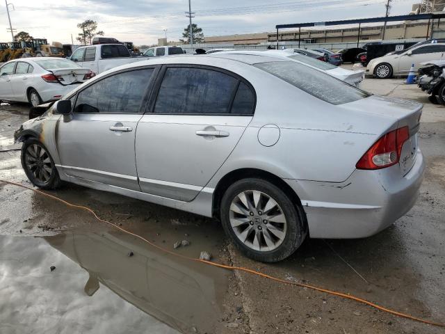 2HGFA1F91AH514117 - 2010 HONDA CIVIC EXL ვერცხლისფერი ფოტო 2