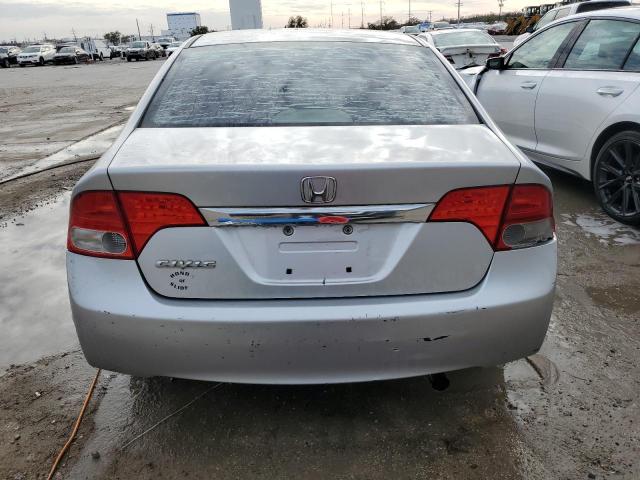 2HGFA1F91AH514117 - 2010 HONDA CIVIC EXL ვერცხლისფერი ფოტო 6