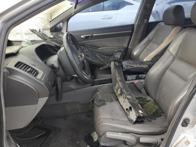 2HGFA1F91AH514117 - 2010 HONDA CIVIC EXL ვერცხლისფერი ფოტო 7