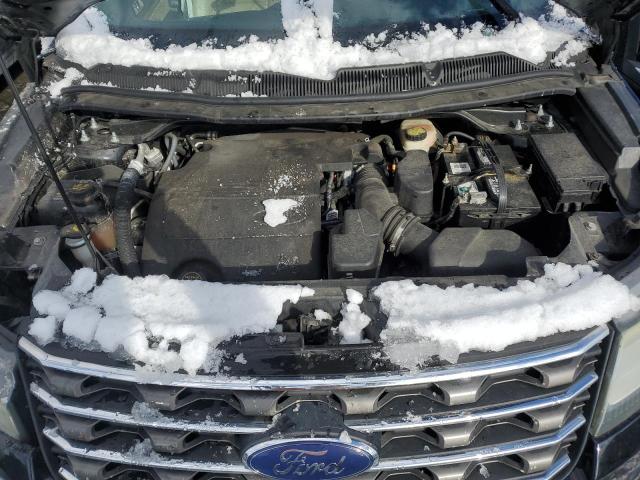 1FM5K7B86GGC35415 - 2016 FORD EXPLORER BLACK photo 11