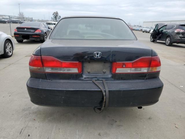 JHMCG66041C016493 - 2001 HONDA ACCORD EX BLACK photo 6