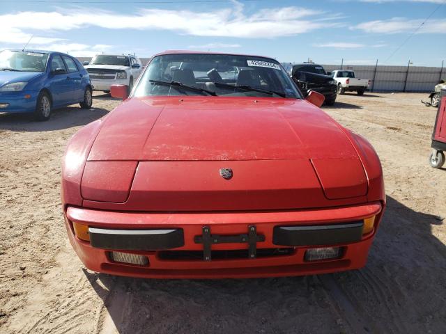 WP0AA0948GN454744 - 1986 PORSCHE 944 RED photo 5