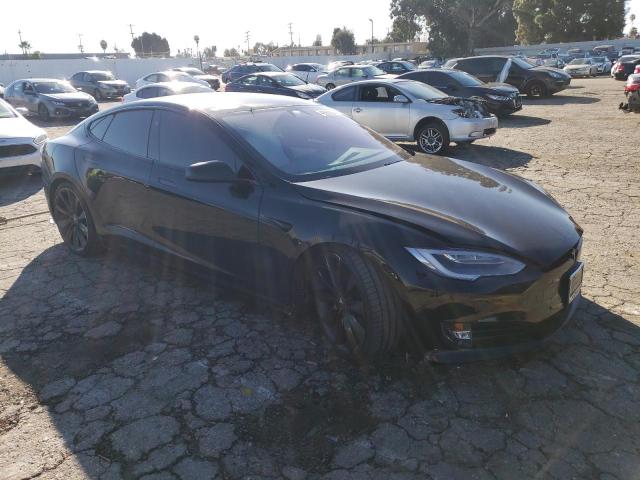 5YJSA1E22LF363296 - 2020 TESLA MODEL S BLACK photo 4