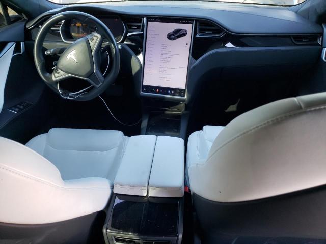 5YJSA1E22LF363296 - 2020 TESLA MODEL S შავი ფოტო 8