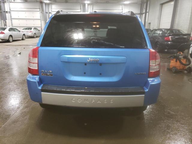 1J8FF57WX8D693673 - 2008 JEEP COMPASS LIMITED BLUE photo 6