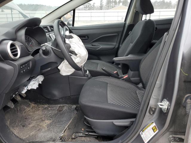 3N1CN8BV9LL803504 - 2020 NISSAN VERSA S GRAY photo 7