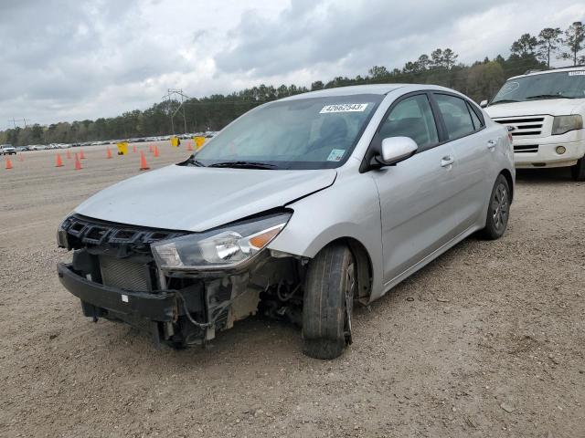 3KPA24ABXKE249289 - 2019 KIA RIO S SILVER photo 1