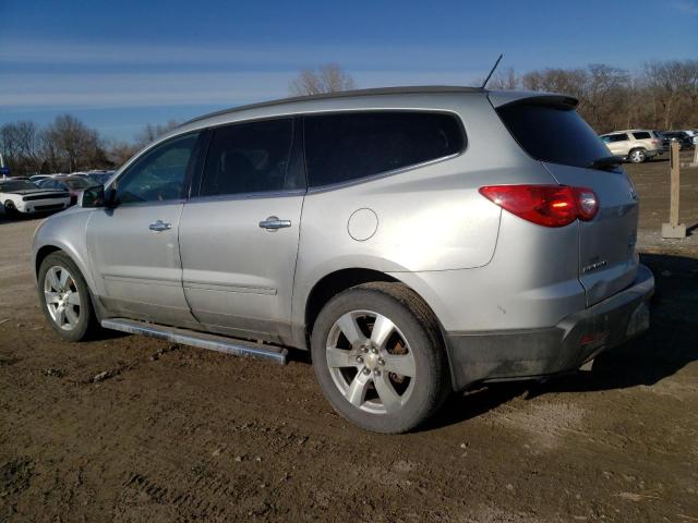 1GNEV33DX9S130755 - 2009 CHEVROLET TRAVERSE LTZ SILVER photo 2