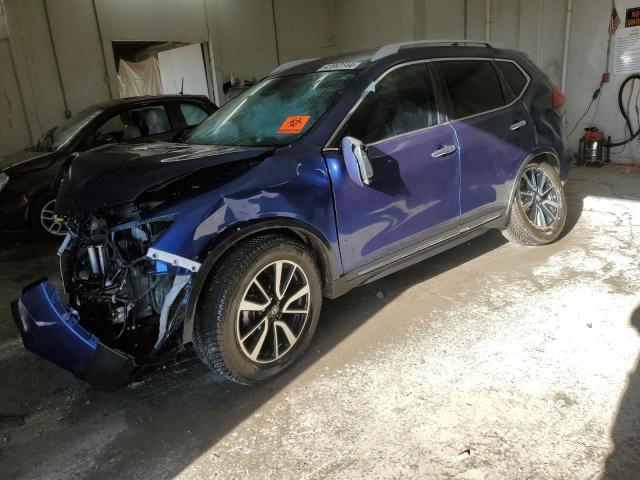 5N1AT2MVXKC832889 - 2019 NISSAN ROGUE S BLUE photo 1