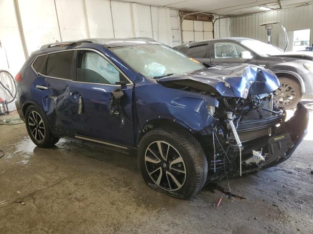 5N1AT2MVXKC832889 - 2019 NISSAN ROGUE S BLUE photo 4