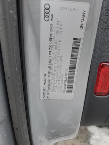 WAUC4CF56JA060119 - 2018 AUDI S5 PRESTIGE 灰色 照片 12