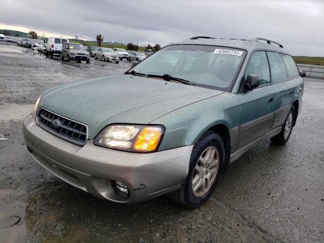 4S3BH675346610581 - 2004 SUBARU LEGACY OUTBACK AWP 绿色 照片 1