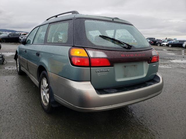 4S3BH675346610581 - 2004 SUBARU LEGACY OUTBACK AWP 绿色 照片 2