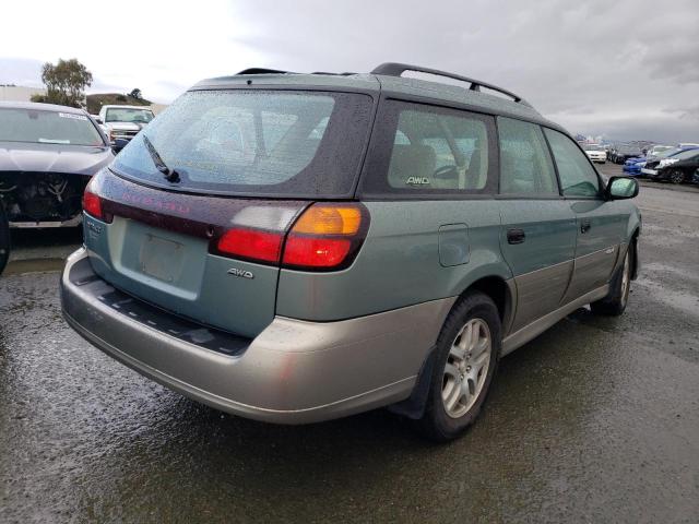 4S3BH675346610581 - 2004 SUBARU LEGACY OUTBACK AWP 绿色 照片 3