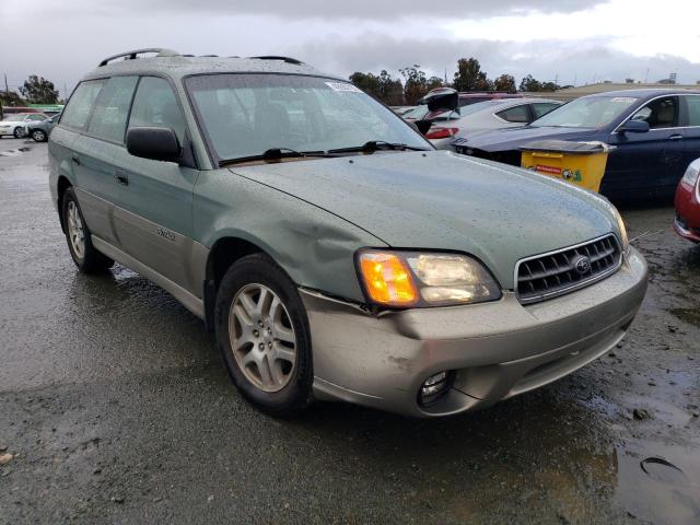 4S3BH675346610581 - 2004 SUBARU LEGACY OUTBACK AWP 绿色 照片 4