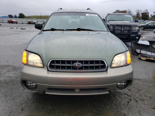 4S3BH675346610581 - 2004 SUBARU LEGACY OUTBACK AWP 绿色 照片 5