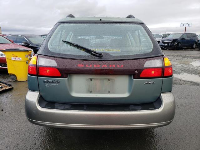 4S3BH675346610581 - 2004 SUBARU LEGACY OUTBACK AWP 绿色 照片 6