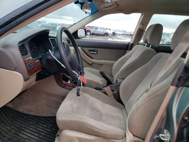 4S3BH675346610581 - 2004 SUBARU LEGACY OUTBACK AWP GREEN photo 7