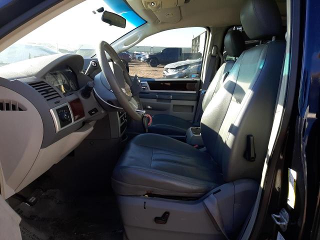 2A4RR5D17AR178616 - 2010 CHRYSLER TOWN & COU TOURING შავი ფოტო 7