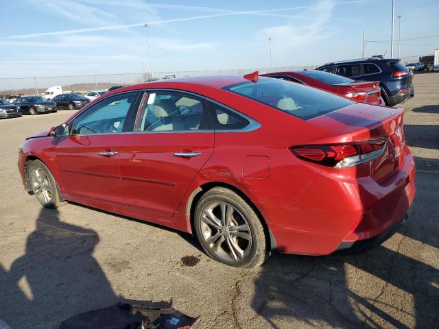 5NPE34AF1KH813182 - 2019 HYUNDAI SONATA LIMITED RED photo 2