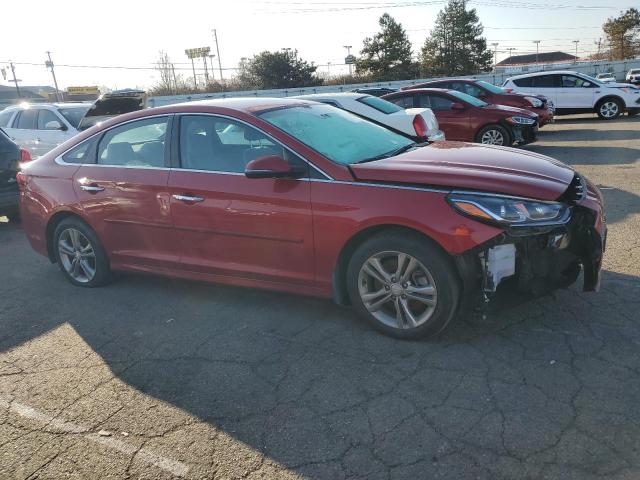 5NPE34AF1KH813182 - 2019 HYUNDAI SONATA LIMITED RED photo 4