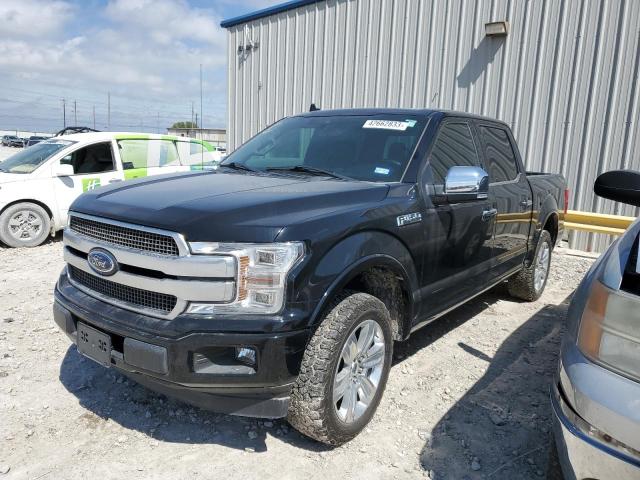 1FTEW1CG0JFB57903 - 2018 FORD F150 SUPER BLACK photo 1