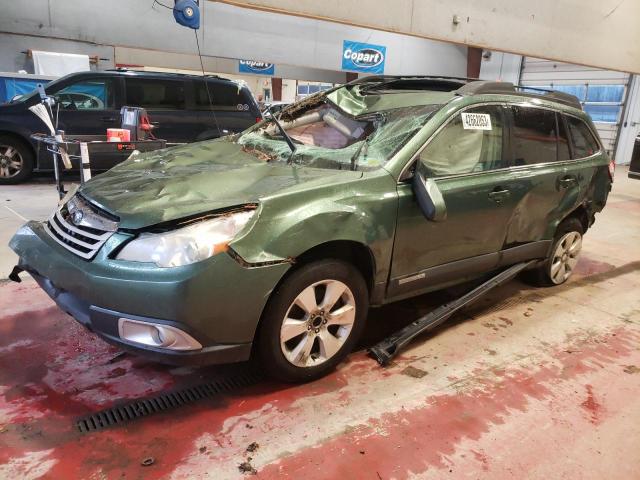 4S4BRDGC2A2327524 - 2010 SUBARU OUTBACK 3.6R PREMIUM GREEN photo 1