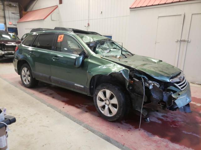 4S4BRDGC2A2327524 - 2010 SUBARU OUTBACK 3.6R PREMIUM GREEN photo 4