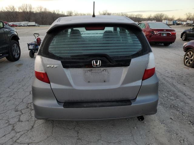 JHMGE88419S013944 - 2009 HONDA FIT SPORT SILVER photo 6