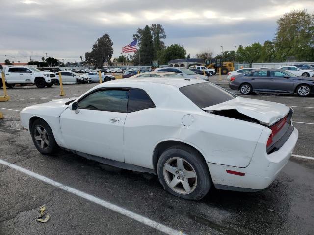 2B3CJ4DV9AH255302 - 2010 DODGE CHALLENGER SE WHITE photo 2