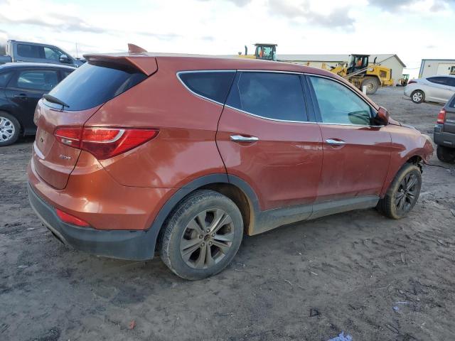 5XYZT3LB4FG272289 - 2015 HYUNDAI SANTA FE S ORANGE photo 3