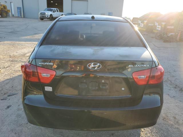 KMHDU46D28U356425 - 2008 HYUNDAI ELANTRA GLS BLACK photo 6