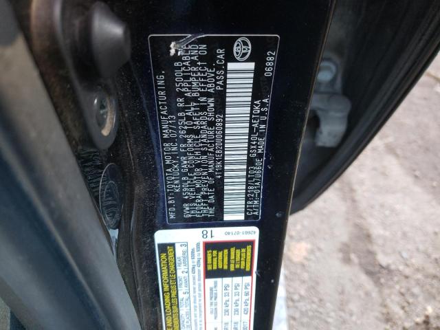 4T1BK1EB2DU060892 - 2013 TOYOTA AVALON BASE 黑色 照片 13